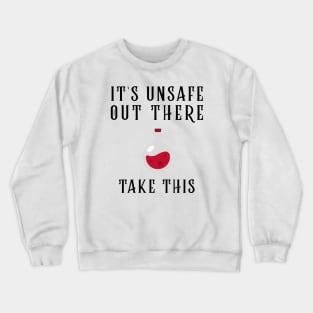 Take This Potion Witchcraft Crewneck Sweatshirt